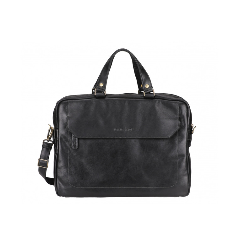 Arthur & Aston briefcase black