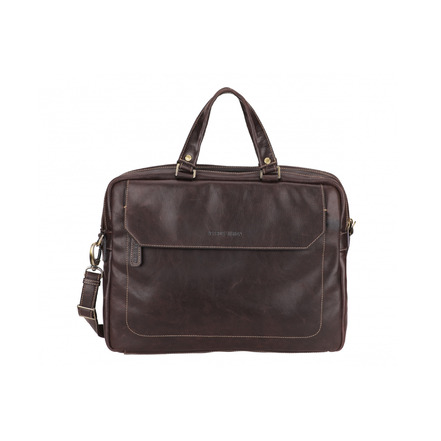 Arthur & Aston briefcase brown