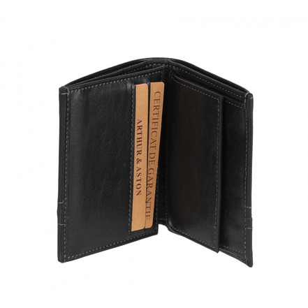 Arthur & Aston portefeuille noir