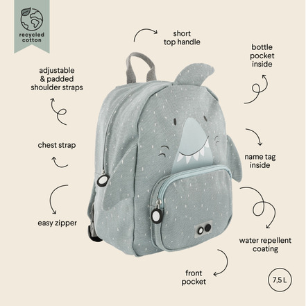 Trixie sac à dos gris