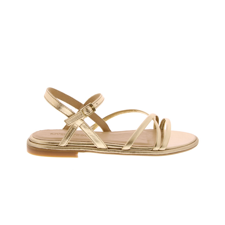 Riverwoods sandalen goud 1