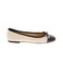 Inuovo ballerinas ecru 1