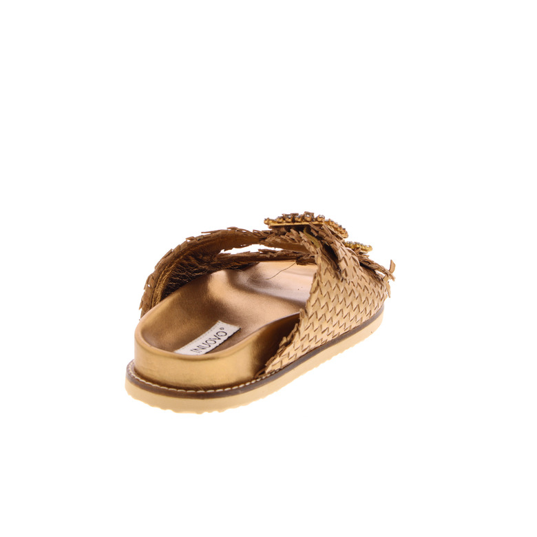 Inuovo slippers goud 4