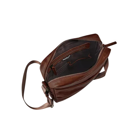 Maverick sac bandoulière brun