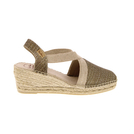 Toni Pons espadrilles gold