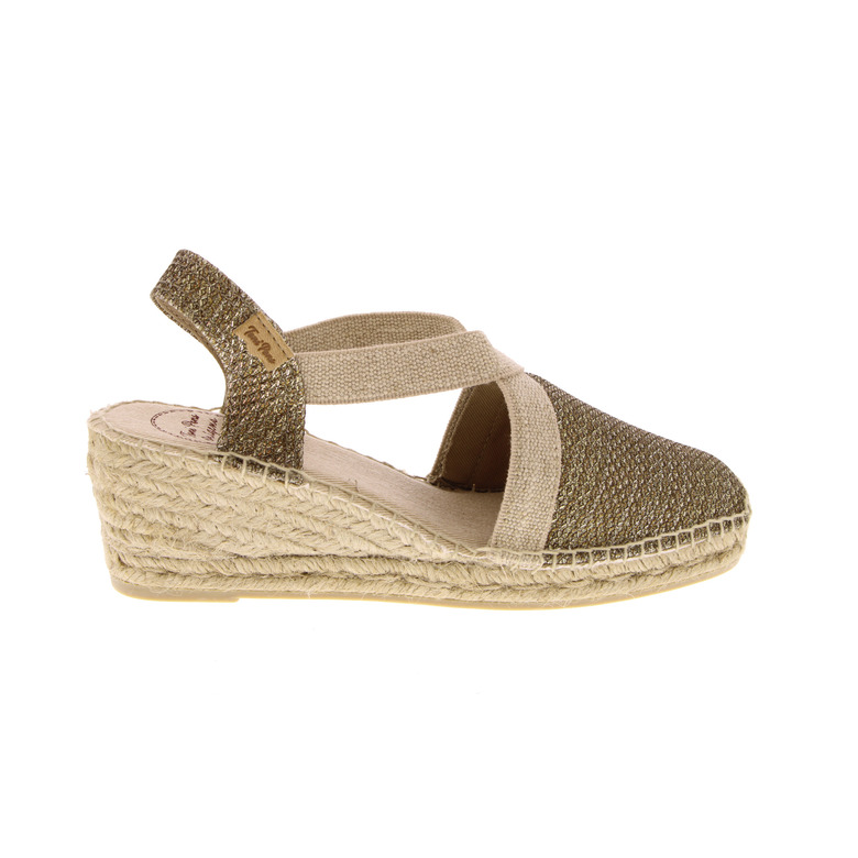 Toni Pons espadrilles gold 1