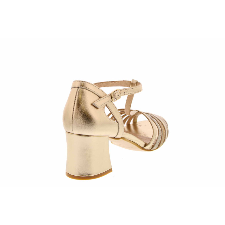 Les Venues sandalen goud 4