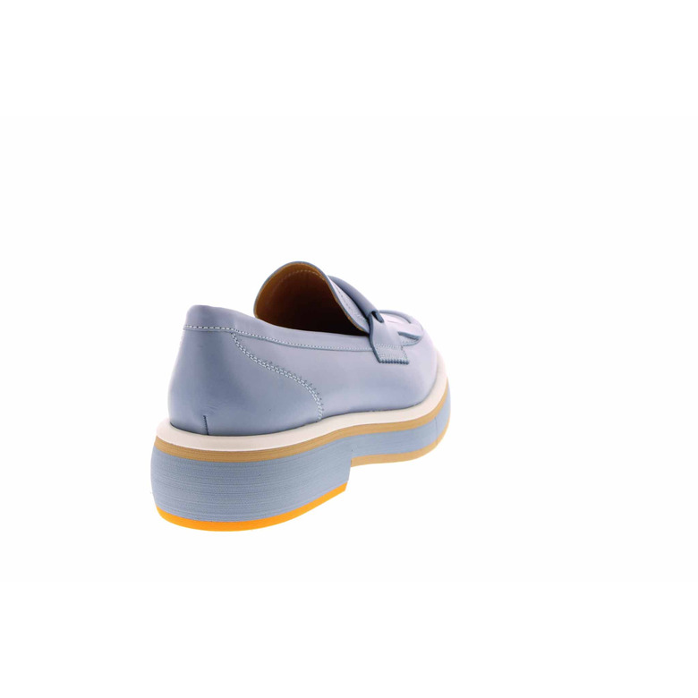 Pertini mocassins blauw 4