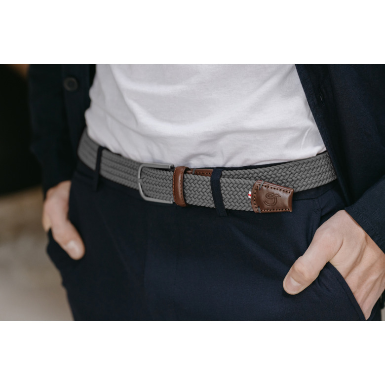 La Boucle riem grijs 3