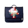 Jack Piers boekentas blauw