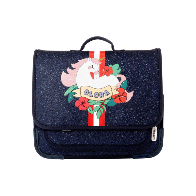 Jack Piers boekentas blauw 1