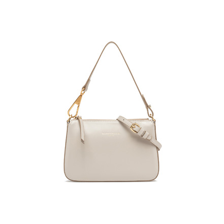 Gianni Chiarini schultertasche ecru
