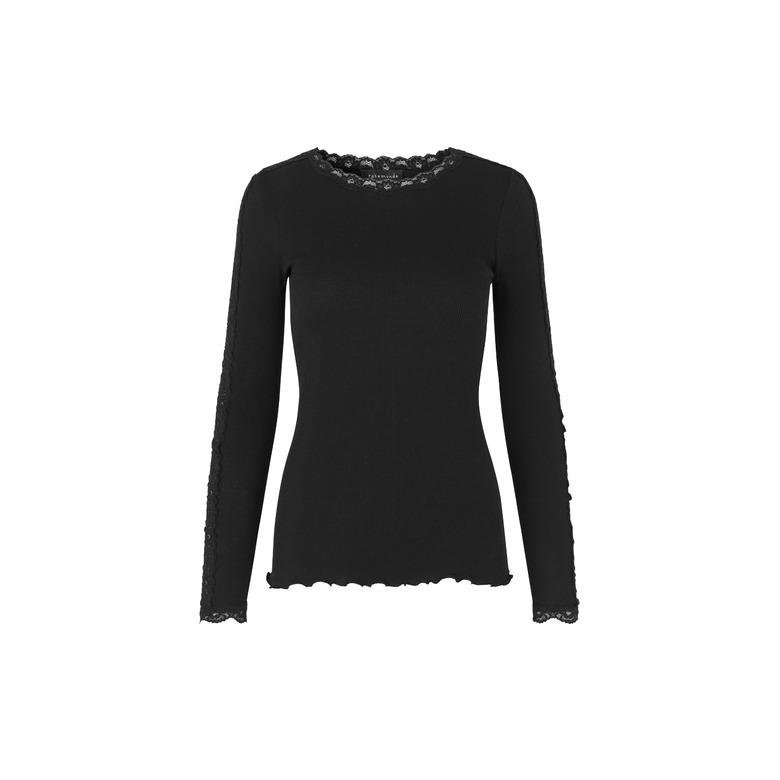 Rosemunde t-shirt zwart