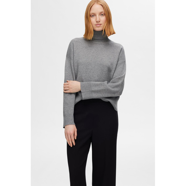 Selected Femme sweater grey 2