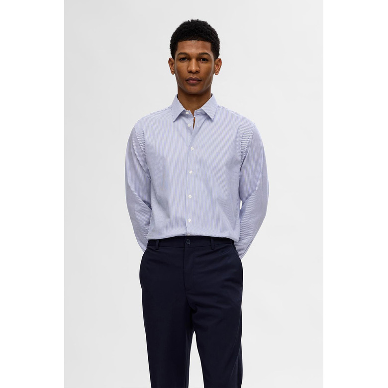 Selected Homme hemd blauw 2