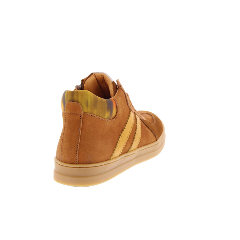 Franco Romagnoli high shoes cognac 4