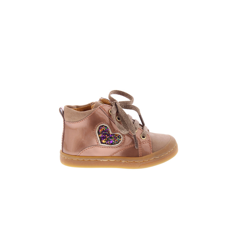 Babybotte lace shoes pink 1