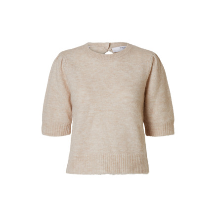 Selected Femme sweater lightbrown