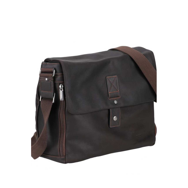 Arthur & Aston briefcase brown 2