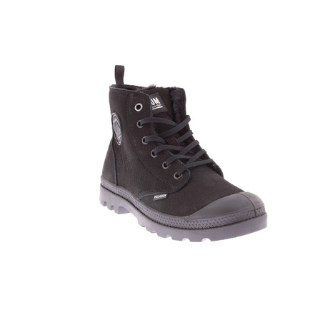 Palladium lace shoes black