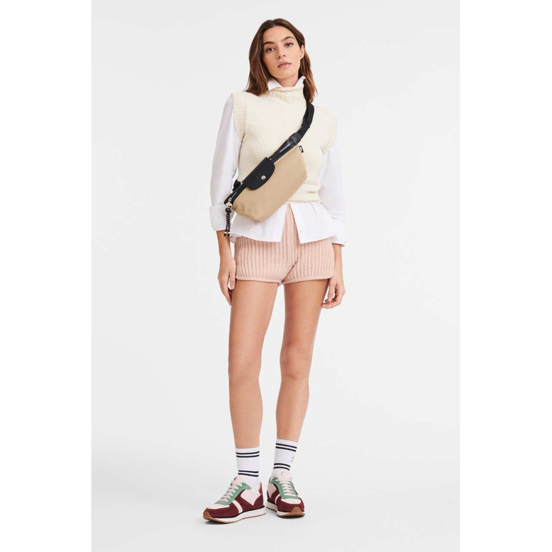 Longchamp sac banane camel 2