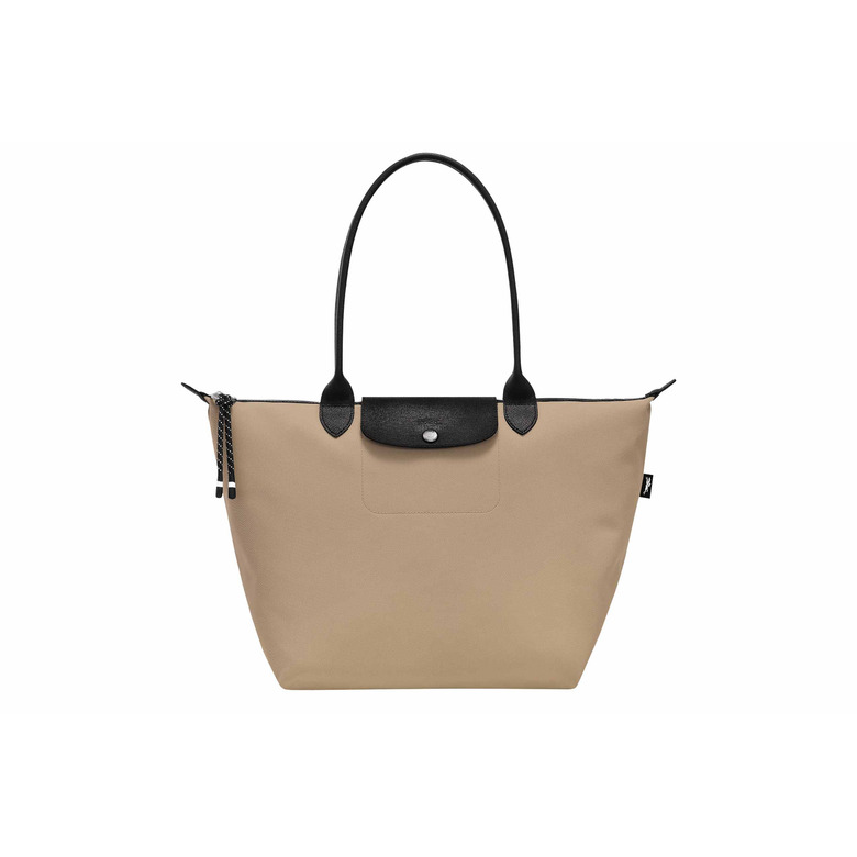 Longchamp shopper camel