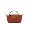 Longchamp makeup bag brown 1