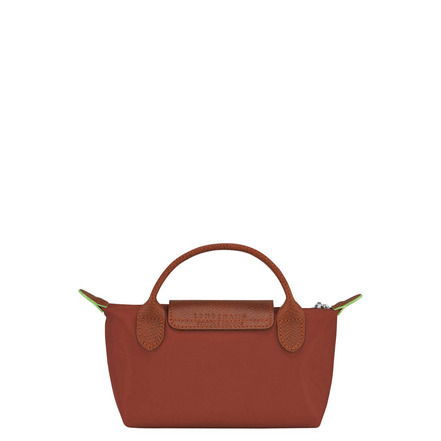 Longchamp trousse de maquillage brun