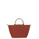 Longchamp handbag brown 2