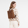 Longchamp sac à dos brun 3