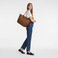 Longchamp shopper brun 4