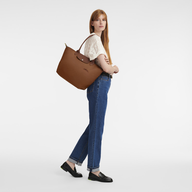 Longchamp shopper brun 4