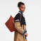 Longchamp shopper brown 3