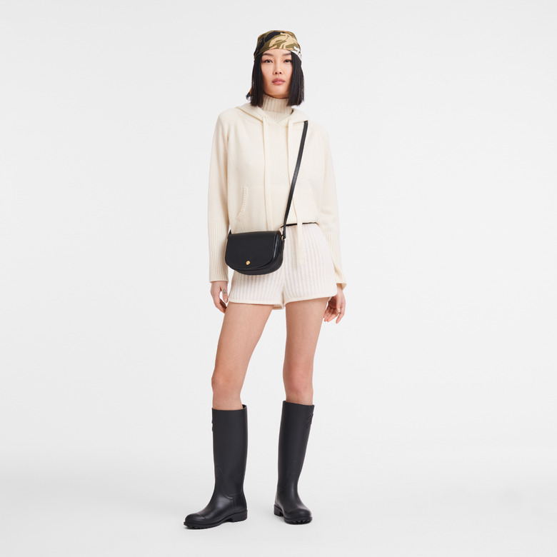 Longchamp crossbody black 3