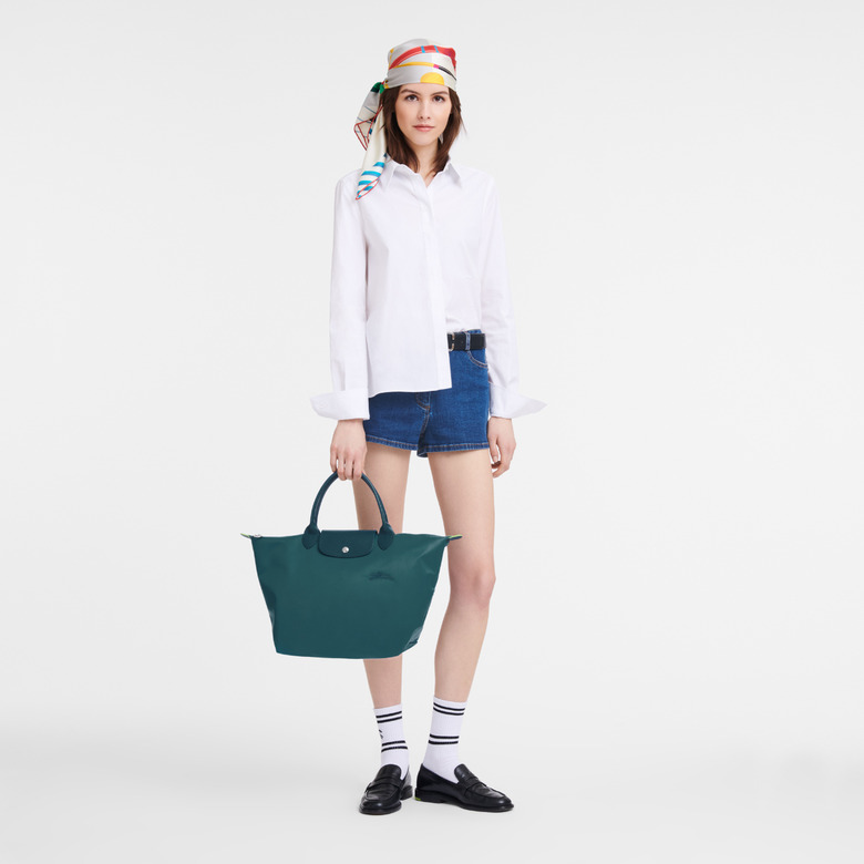 Longchamp handtasche grÜn 3