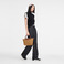 Longchamp handbag camel 3