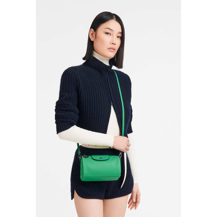 Longchamp sac bandoulière vert