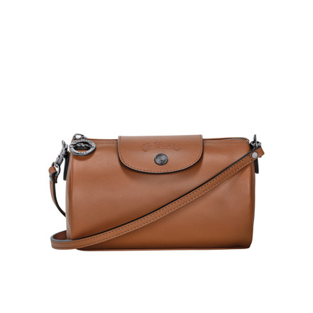 Longchamp sac bandoulière cognac