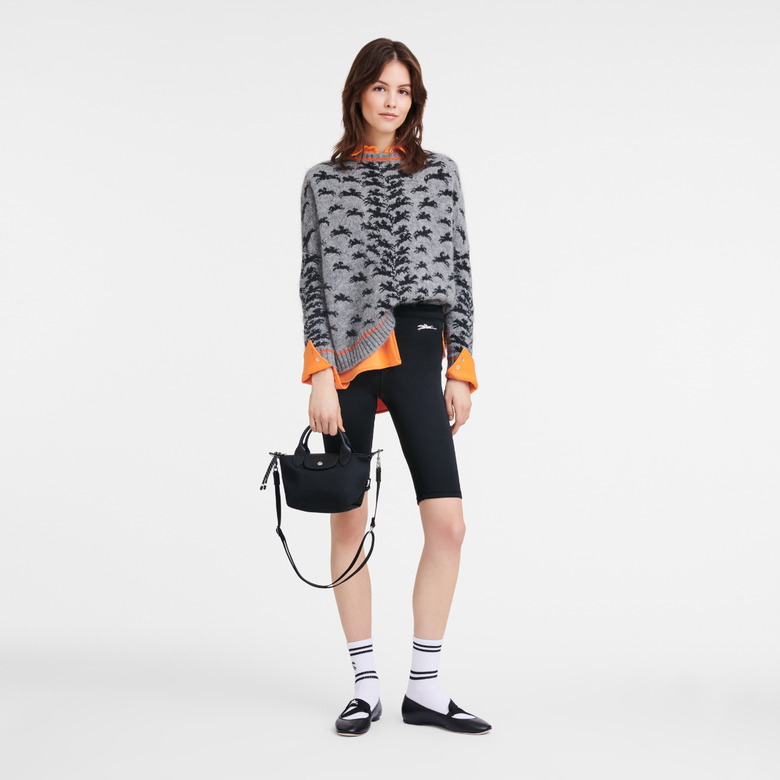 Longchamp handbag black 3