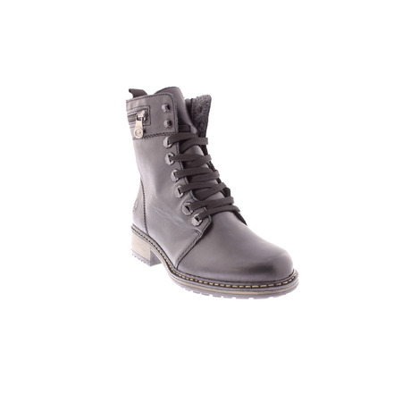 Rieker schnürschuhe schwarz