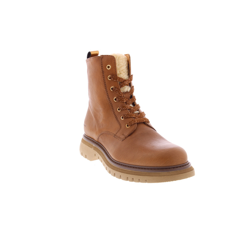 Franco Romagnoli high shoes cognac 2