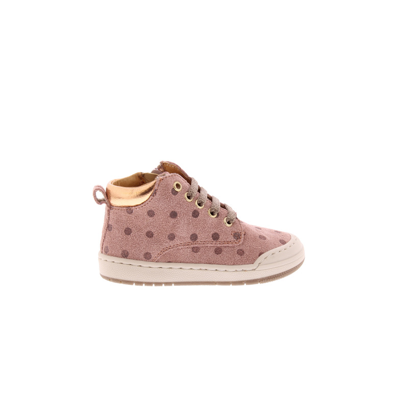 Fr lace shoes pink 1