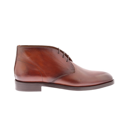Flecs chaussures hautes cognac