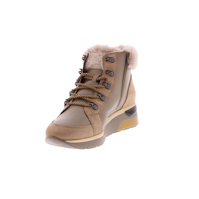 Mephisto enkellaarsjes beige 3