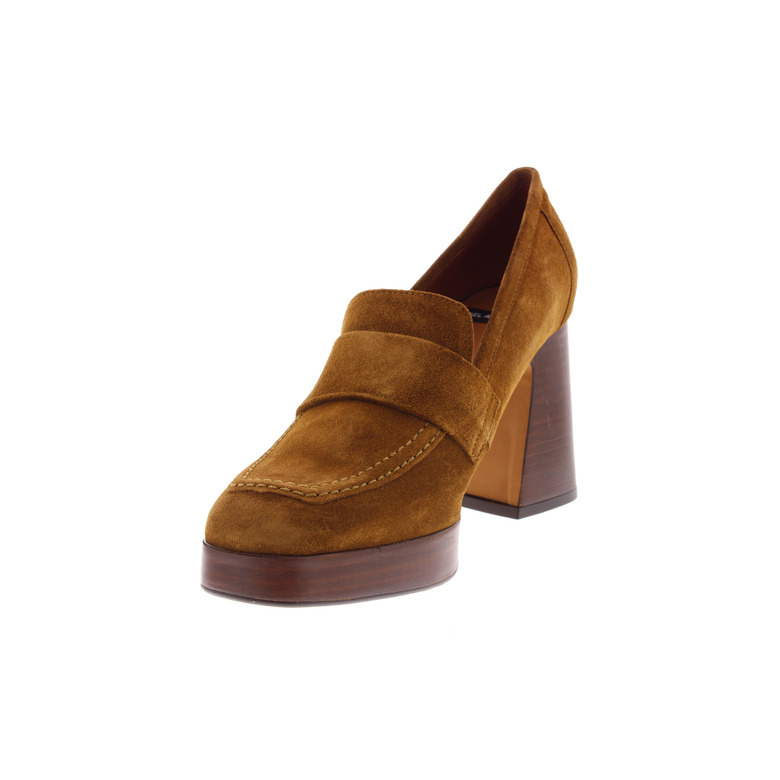 Angel Alarcon moccasins cognac 3