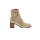 Donna Lei enkellaarsjes beige 1