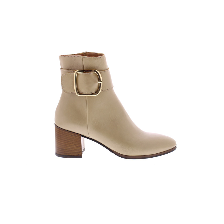 Donna Lei enkellaarsjes beige 1