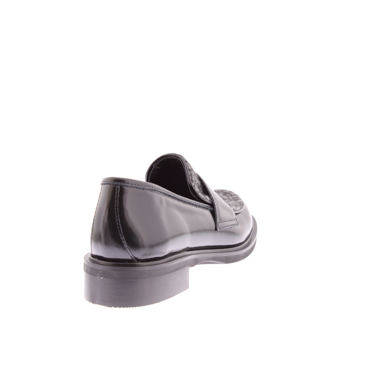 Gianluca Pisati mocassins zwart 4