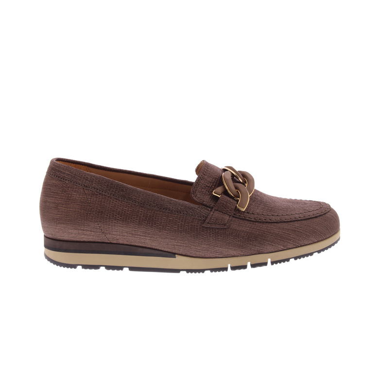 Gabor moccasins brown 1