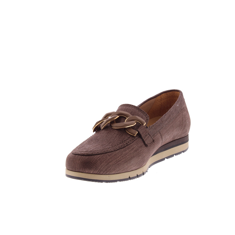 Gabor moccasins brown 3